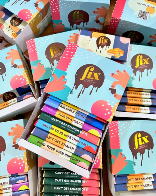 Dubai Chocolate Bar 100-Piece Bulk Pack Mixed Flavours